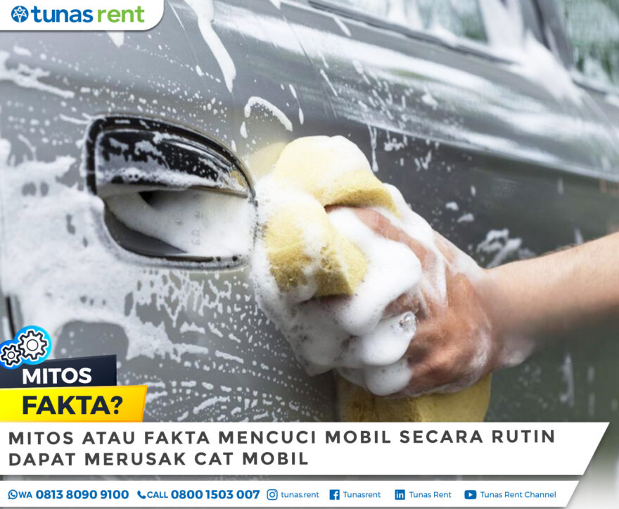 apakah mencuci mobil terlalu sering merusak mobil