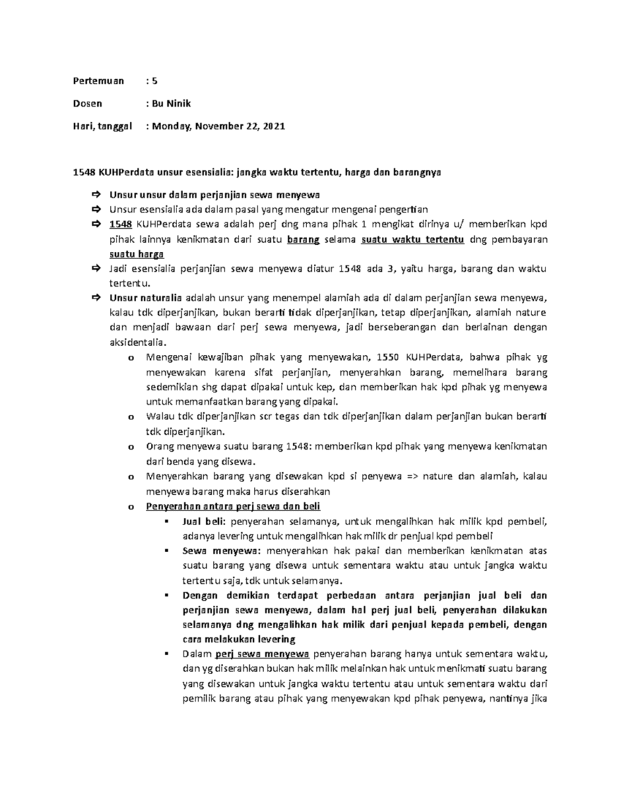 pahami unsur sewa menyewa kunci kelancaran transaksi