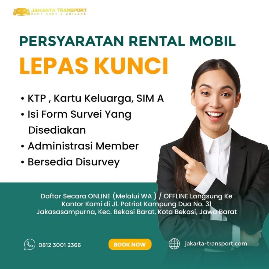 rahasia sewa mobil terungkap syarat lengkap dan panduannya